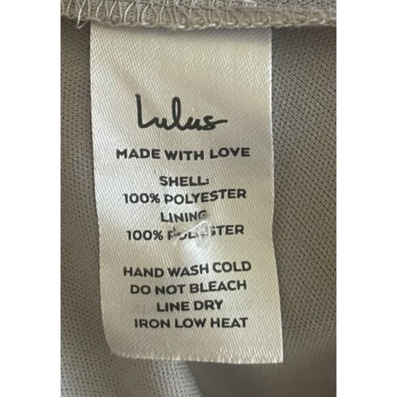 Lulus Long Sleeve Maxi Dress 2X Feel The Romance Grey Off-The-Shoulder Formal - Picture 13 of 14